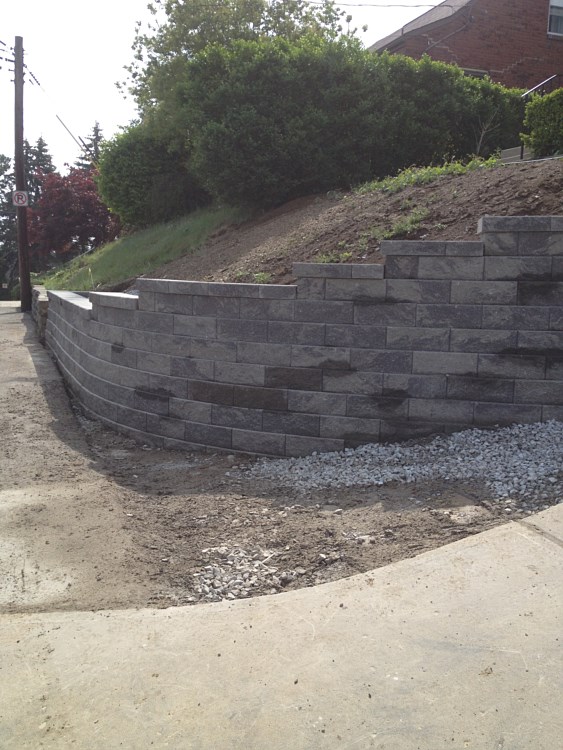 Retaining Wall Photos, Mt Lebanon, Monroeville, Cranberry, PA